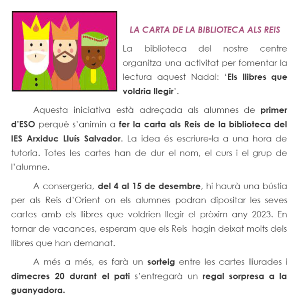 La carta dels desitjos